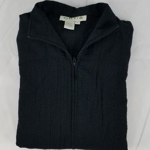 Orvis Womens Lightweight Jacket Size Small Black